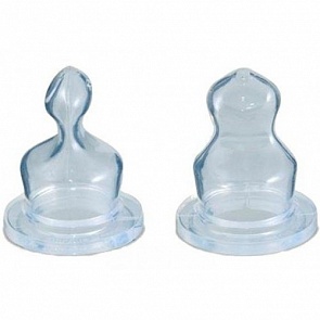 Соска 18/126 анатомическая антиколиковая силикон 2 шт, средний поток (Canpol, 18/126)